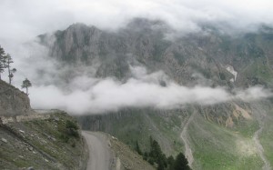 Road at Zojila