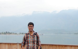 Overlooking the Dal Lake
