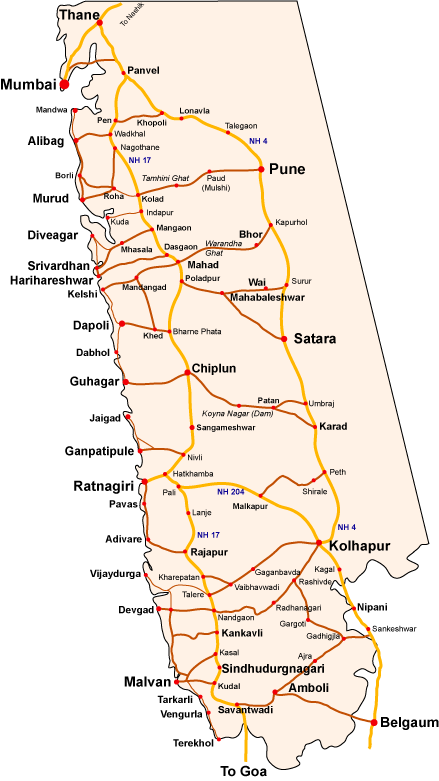 Konkan Map