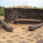 Cabo De Rama Fort Cannons