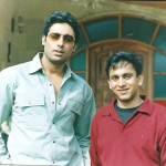Nakul with Abhishek Bachchan