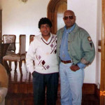 Nakul's Father with Late Amrish Puri